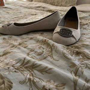 Cream colored flats